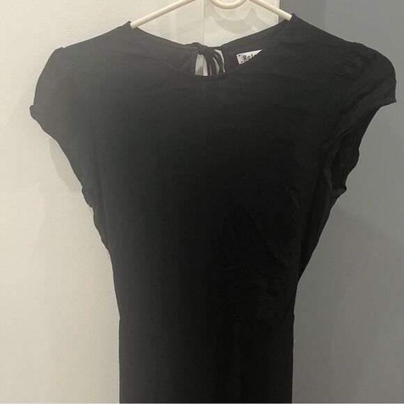 Reformation Black Mayer Jumpsuit Straight Leg size 4 - Picture 5 of 7